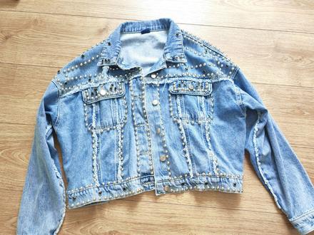 Nádherná riflová bunda, m