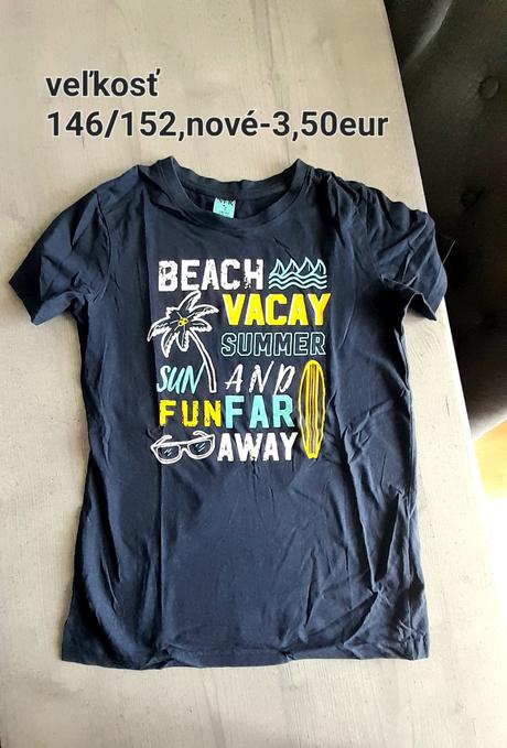 Peckove chlapc.tricko 146/152, 152