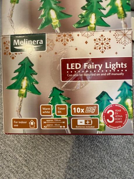 Vianočná svetelná reťaz,