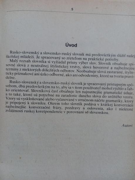 Rusko-slovenský+slovensko -ruský-392 strán, 