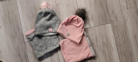 2x čiapka+nákrčník, 122