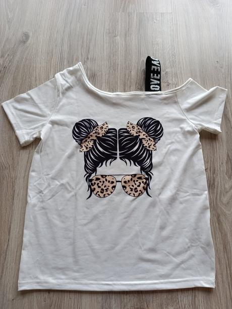 Dievčenský set tričko a sukňa, 140