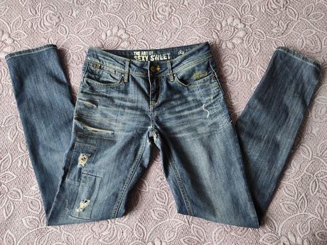 Rifle trhané, šúchané zn.blend, veľ. w28/l32, 28