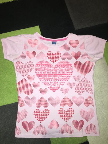 Dievčenské ružové tričko, tu,146