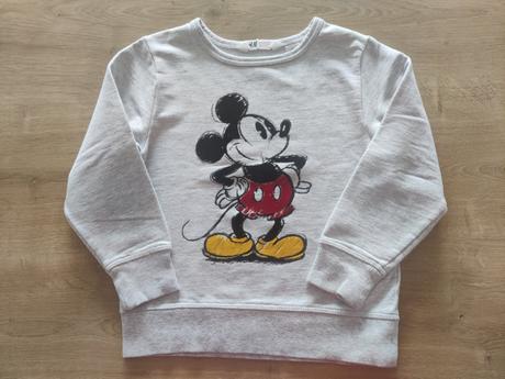 Mickey mikina 110/116, h&m,110