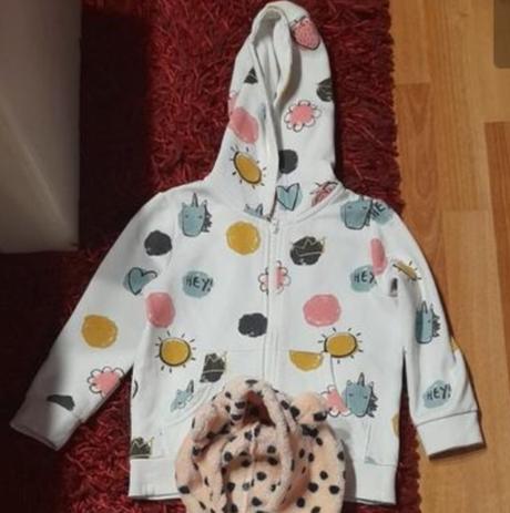 Mikina fleece, lupilu,110