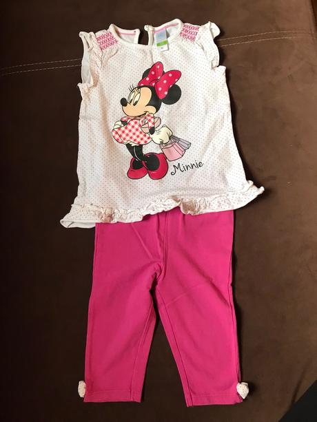 Set tričko a legíny, disney,92