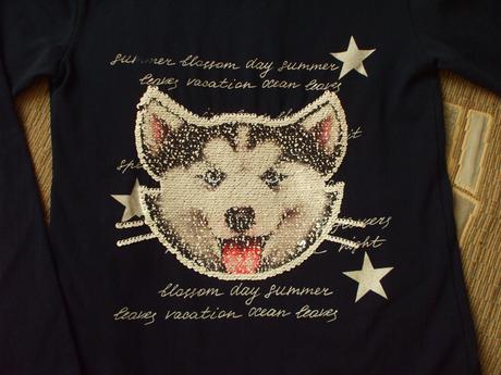 Tričko s meniacim sa obrázkom - mačka/pes, 146