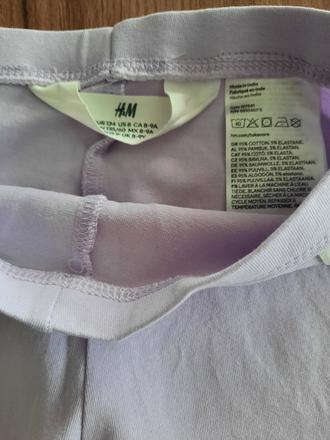 Detske 3/4 leginy, h&m,134