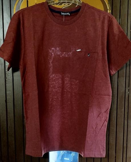 Pánske bordové tričko, 4xl - xxxl