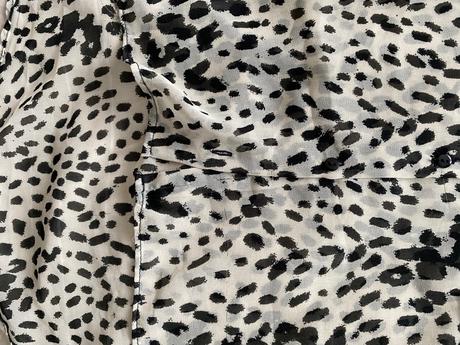 Vzorovana kosielka, bershka,s