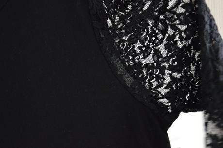 Top s čipkou, c&a,m