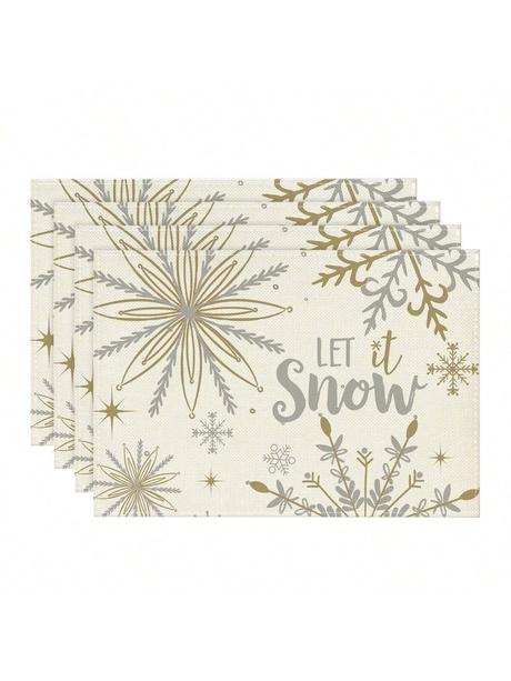 Prestieranie na stôl vianoce 4 kusy,