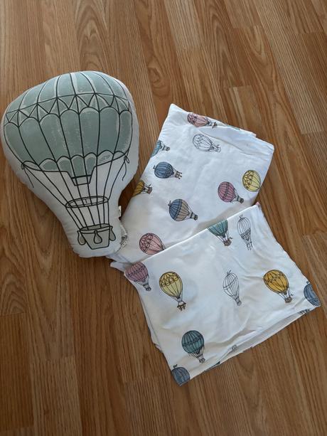 Posteľné obliečky balóny, šírka (cm): 110,dĺžka (cm): 130