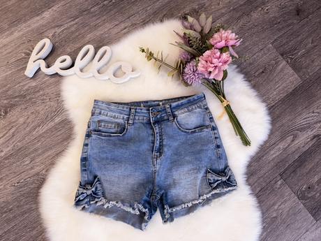 Šortky s mašličkami, stradivarius,s