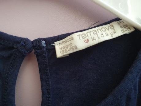 Kvetinove saty s napisom ciao, terranova,152