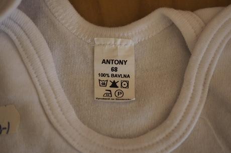 Dojčenské dupačky ľúbim mamičku, antony,68