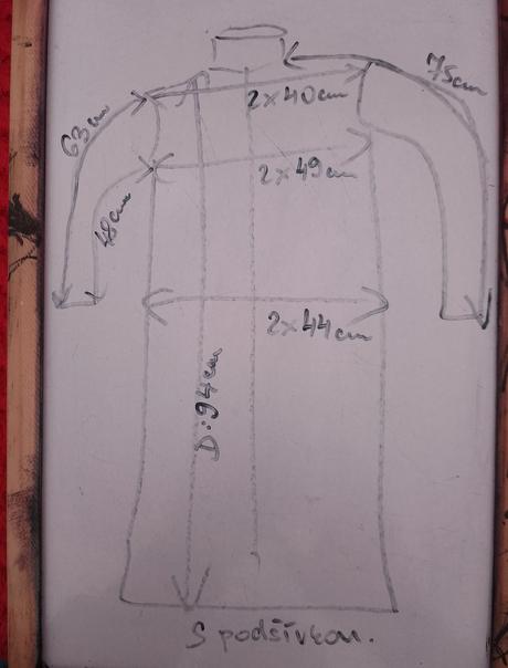 Dlhšia bunda v.38, m