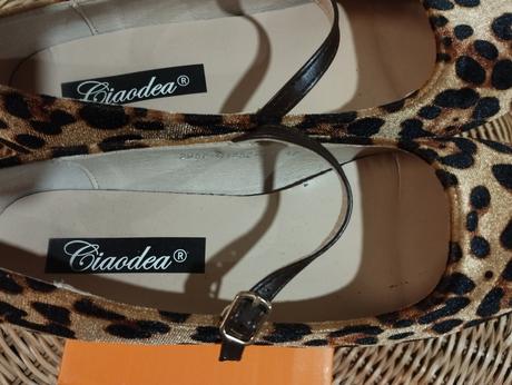 Tigrované baleríny, veľ. 37 - ako nové, 37