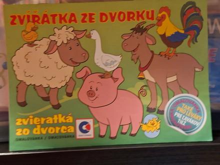 Zvieratká z dvora - maľujeme ľavou aj pravou rukou, 