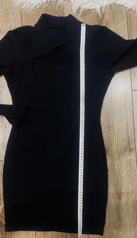 Čierne mini šaty xs/s, s