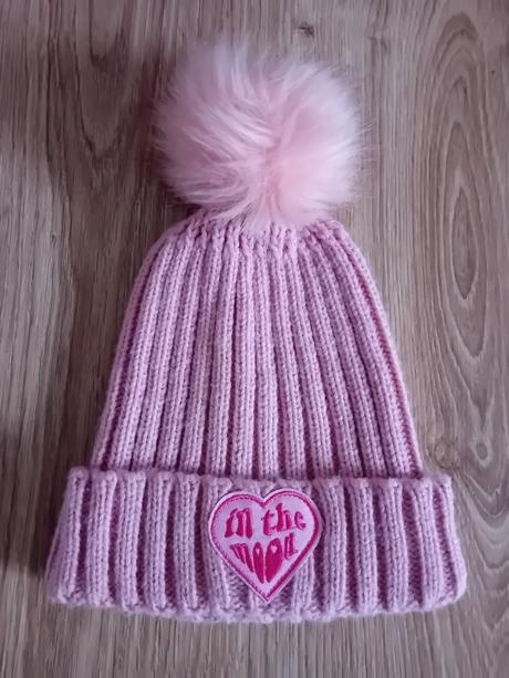 Ružová dievčenska čiapka, gate,56