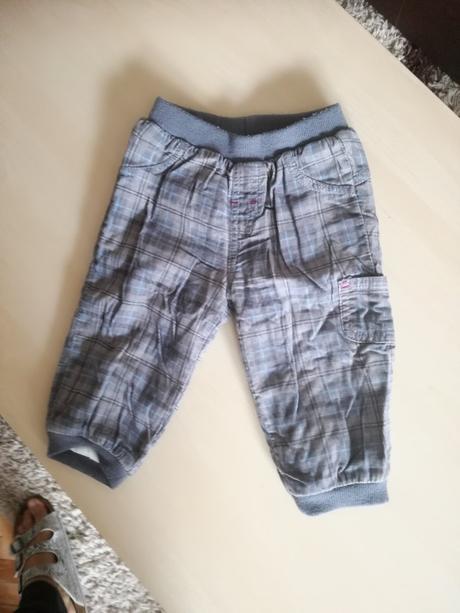 Zateplene nohavice, baby club,74