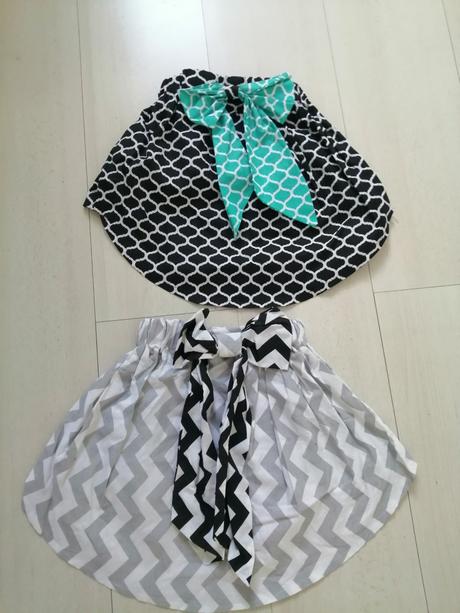 Suknicky pre dievčatka 2ks vel. 110-116, 110