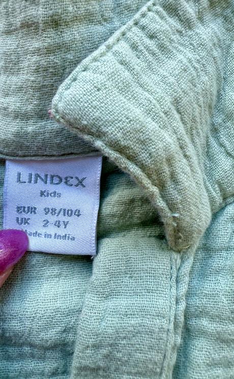 Košeľa z bavlnenej gázy lindex, lindex,98