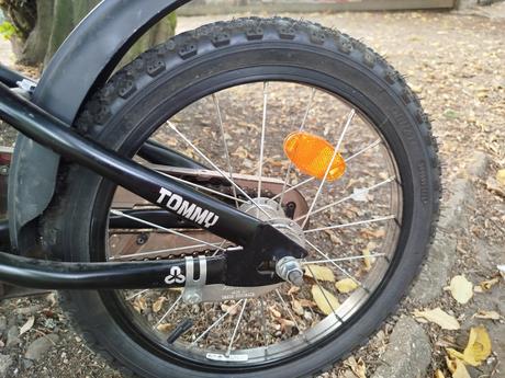 Detský bicykel 16 s pomocnými kolieskami, ctm,16