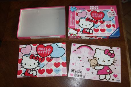 Puzzle hello kitty 2x20,