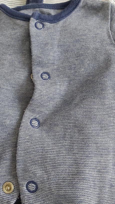 3x overal/pyžamko pásikové 50, f&f,50