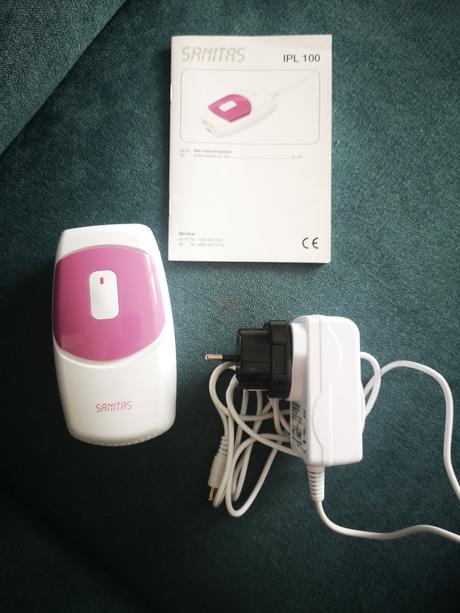 Sanitas ipl 100 - na trvalé odstránenie chĺpkov,