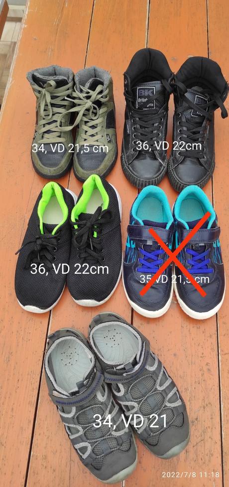 Mix topanky,tenisky, 35