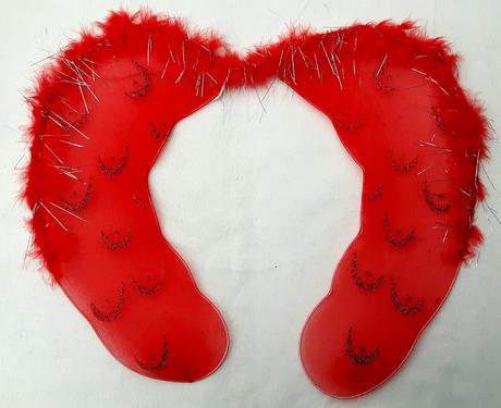 Červené krídla anjel,