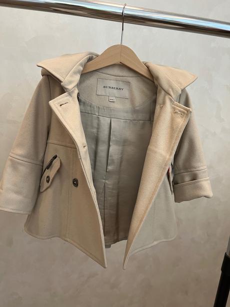 Burberry kabát 18mesiacov/86cm, burberry,86