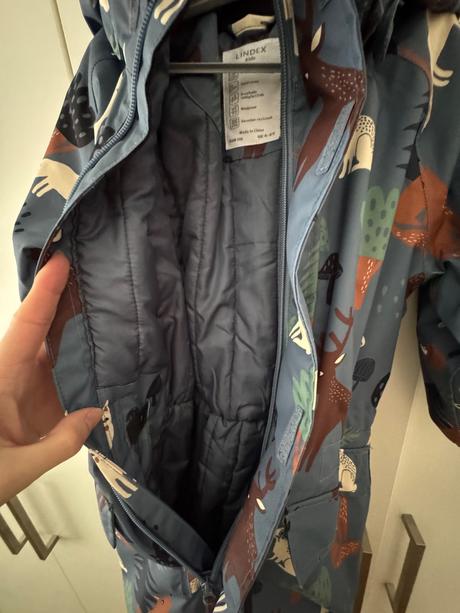 Zimný overal lindex s motívom, lindex,110