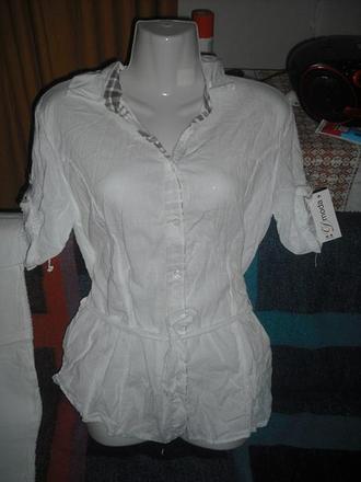 Letná skvelá košela s opaskom, l