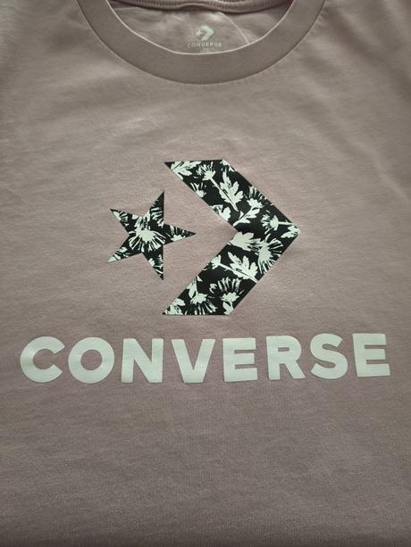 Ružovo fialové tričko converse, converse,s