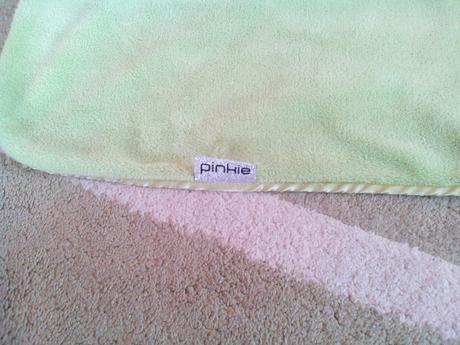 Obojstranná deka pinkie do kočíka,90x75 cm,