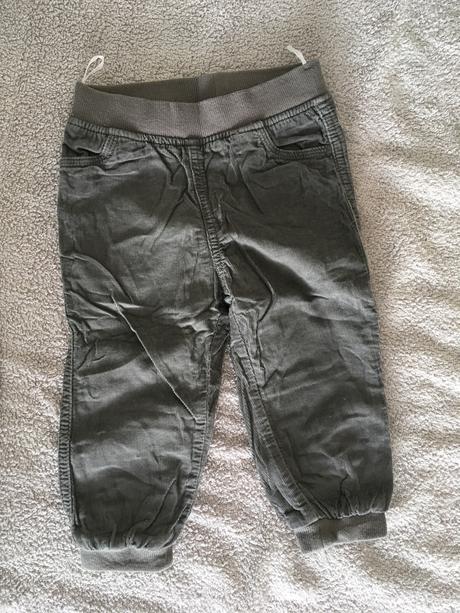 Zateplené e nohavice, c&a,80