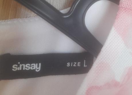 Letné šatočky oválny výstrih, sinsay,l