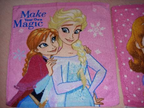 Uteráčiky anna&elsa, sofia,