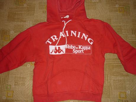 Červená mikina, kappa,140