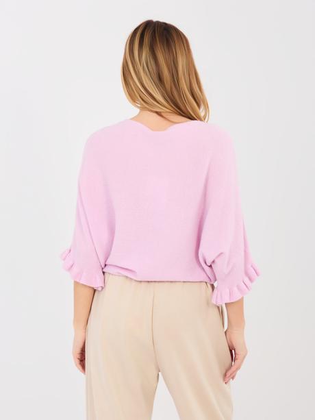 Dámsky sveter s netopierími rukávmi, 