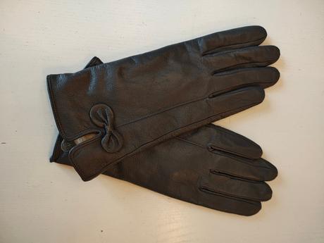 Kožené dámske rukavice, xs