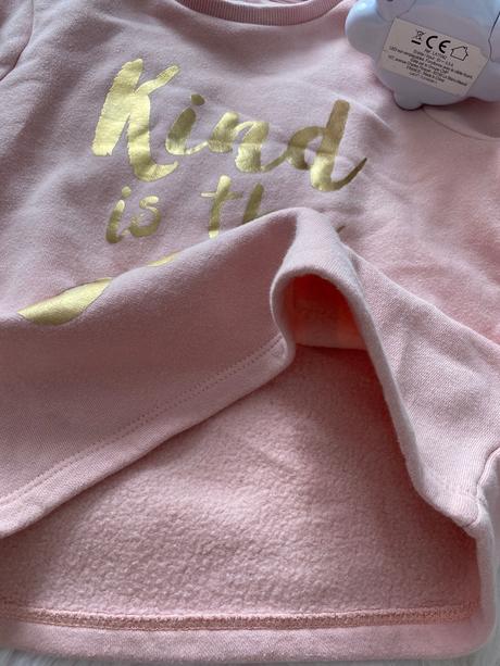 Mikina so zlatým napisom, f&f,110