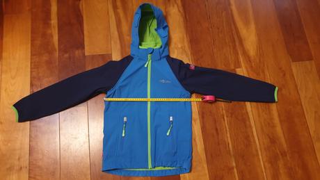 Softshelová bunda, odnímateľné rukávy, trollkids,140