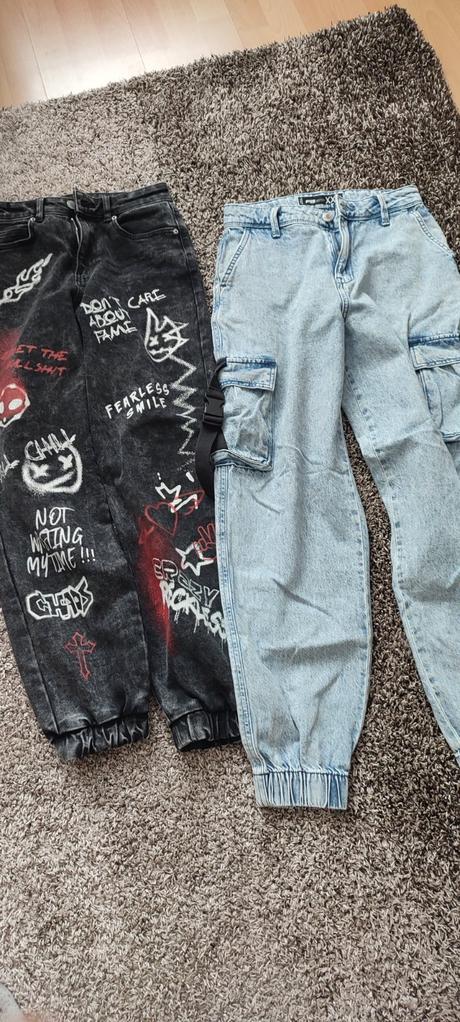 Štýlové unisex rifle, new yorker,xs