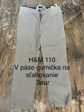 Nohavice, h&m,110